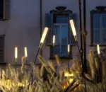 AuraShine Modern solar powered outdoor lamps tag1