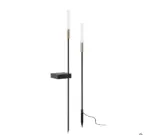 AuraShine Modern solar powered outdoor lamps tag1