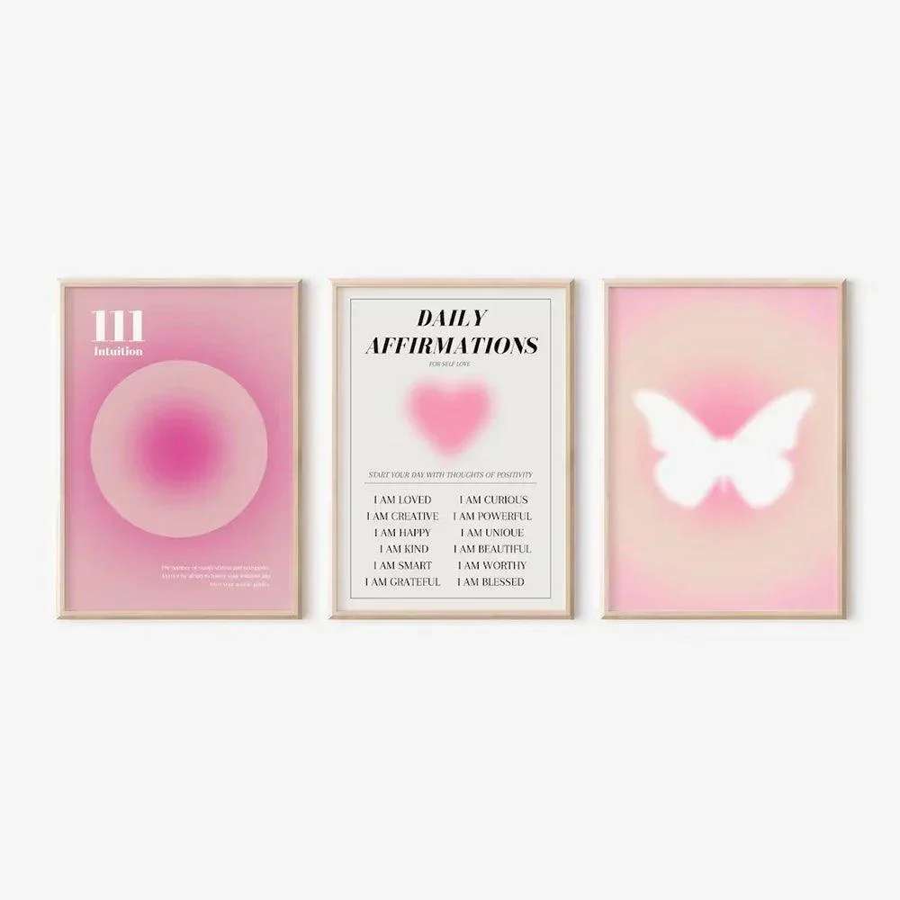 Aura Angel Numbers Wall Art -