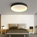 AuroraGlans Scandinavian round LED ceiling lights tag1