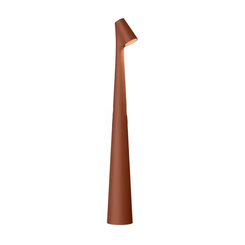 AuroraGlow Stylish Conical Table Lamp with Downlight and USB Charging Option tag1