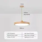 AuroraLight Scandinavian Slim Pendant Lamp tag1