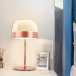 Aurora Glass Table Lamp with Layered Lighting tag1