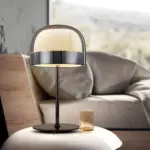 Aurora Glass Table Lamp with Layered Lighting tag1
