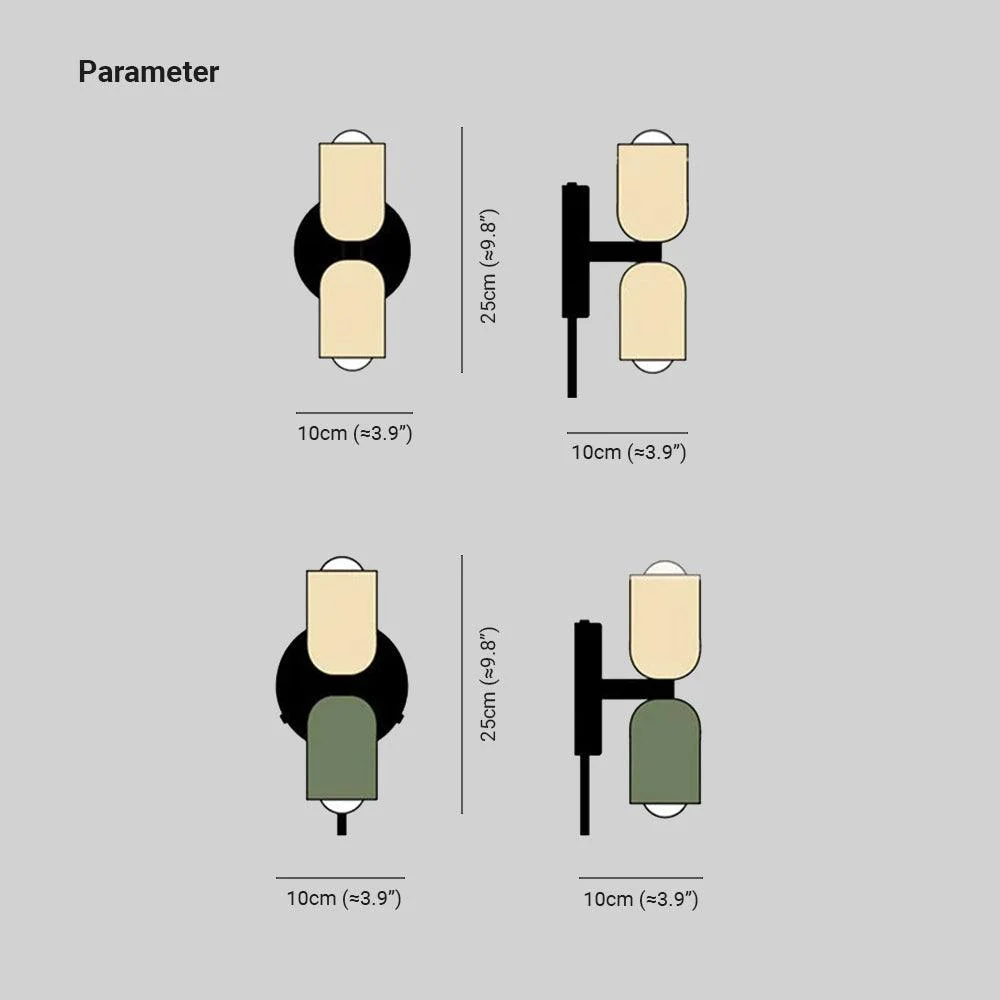 Aurora - Modern LED Wall Lamp Metal -  - #tag1#