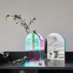 Aurora Acrylic Vase tag1