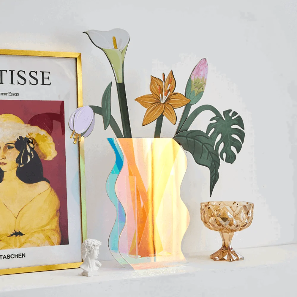 Aurora Acrylic Vase -  - #tag1#