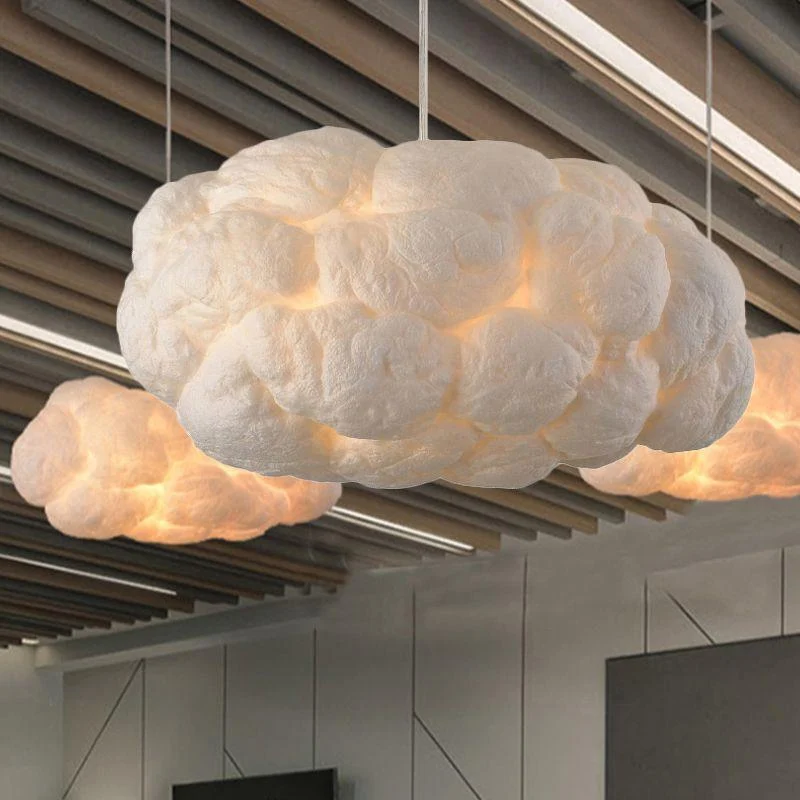 Aurora Design Cloud LED Pendant Lamp PVC/Cotton White -  - #tag1#