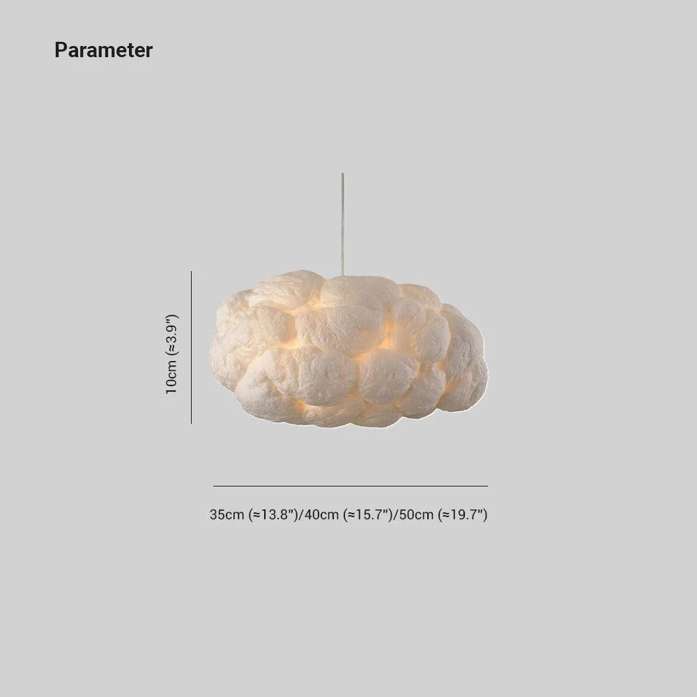 Aurora Design Cloud LED Pendant Lamp PVC/Cotton White -  - #tag1#