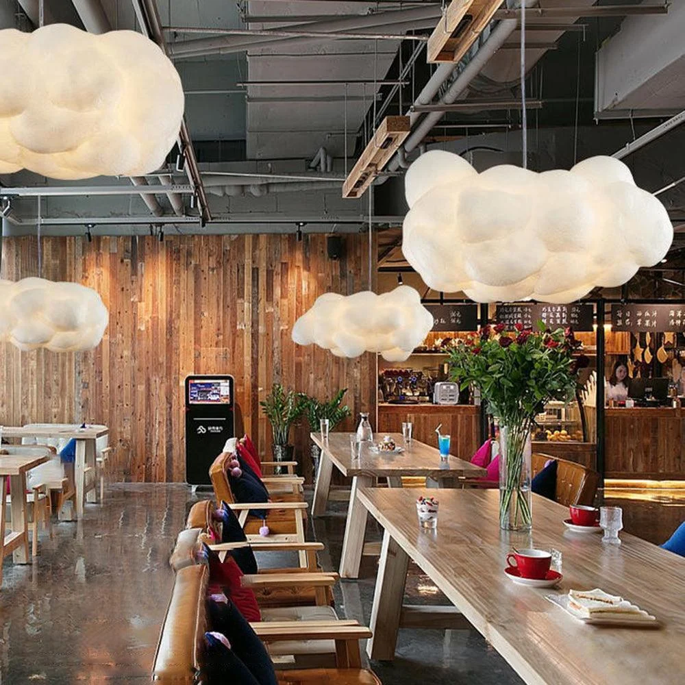Aurora Design Cloud LED Pendant Lamp PVC/Cotton White -  - #tag1#