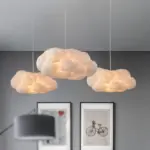 Aurora Design Cloud LED Pendant Lamp PVC Cotton White tag1