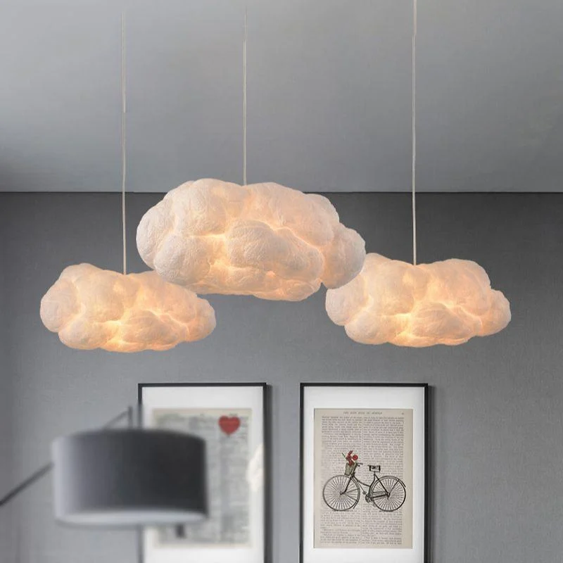 Aurora Design Cloud LED Pendant Lamp PVC/Cotton White -  - #tag1#