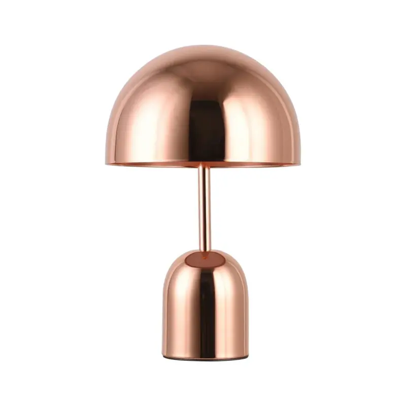 Aurora Luxe Modern Table Lamp in Copper Color tag1