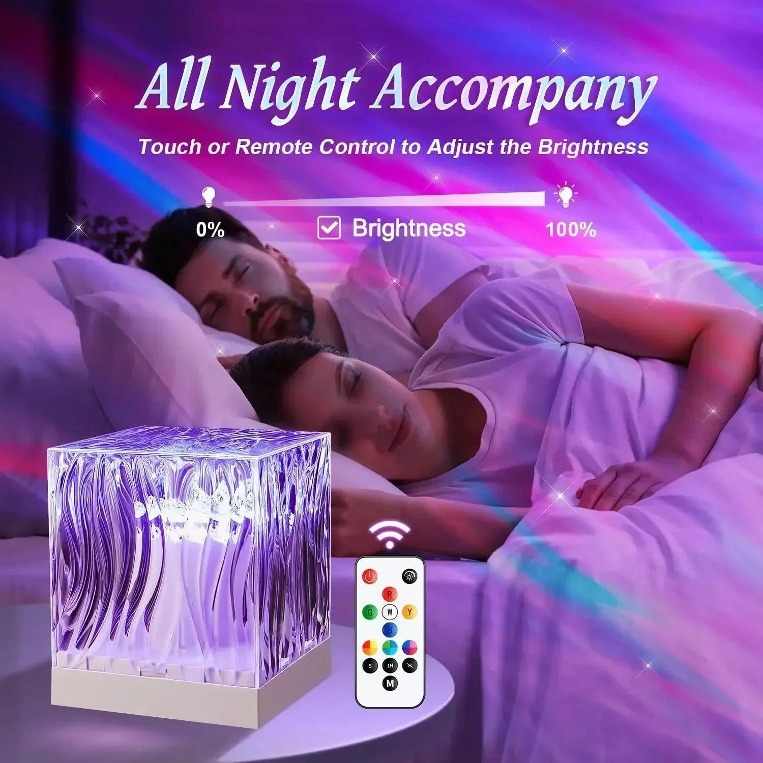 Aurora Water Ripple Projector Night Light -  - #tag1#