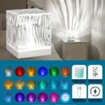 Aurora Water Ripple Projector Night Light tag1
