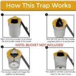 Auto Reset Flip N Slide Bucket Lid Rat Trap tag1