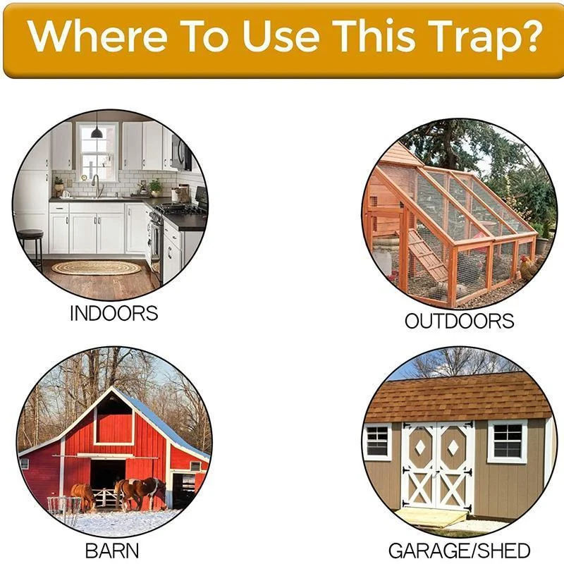 Auto Reset Flip N Slide Bucket Lid/Rat Trap -  - #tag1#