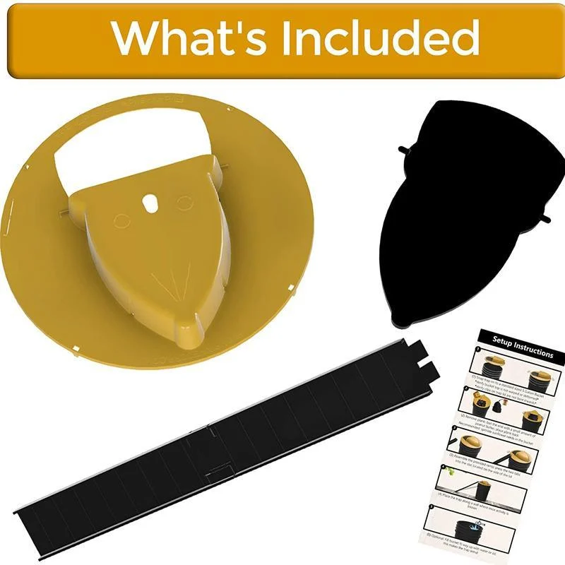 Auto Reset Flip N Slide Bucket Lid/Rat Trap -  - #tag1#
