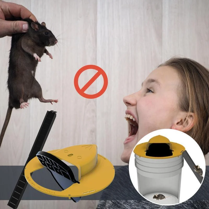 Auto Reset Flip N Slide Bucket Lid/Rat Trap -  - #tag1#