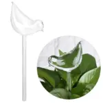 Automatic Self Watering Glass Bird Watering Cans Flowers Plant Decorative Clear Glass Watering Device House Garden e4217d42 860b 4c0f 8a18 151b000d03c0