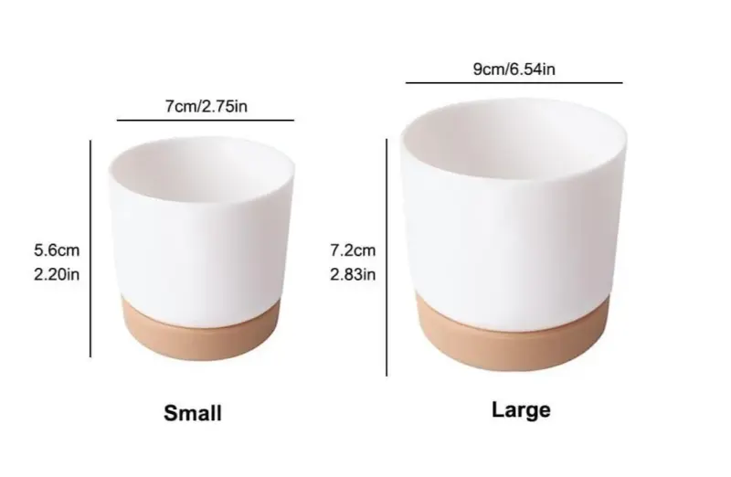 Automatic Water Absorbing Flowerpot Succulent Plant Pot Double layer Flower Pot Bonsai Green Dill Small Tree 635d7b91 2bf3 48ee b065 ab28c3147ad1