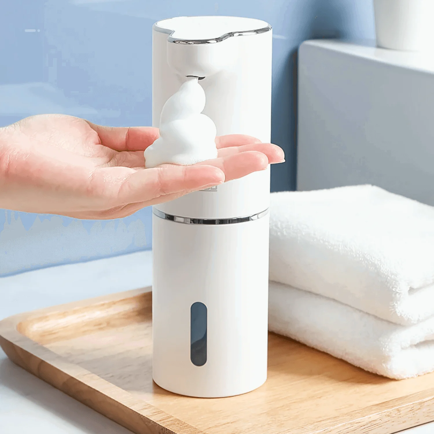 Automatic Foam Soap Dispenser - Funster - Contactless - Hands-free -  - #tag1#