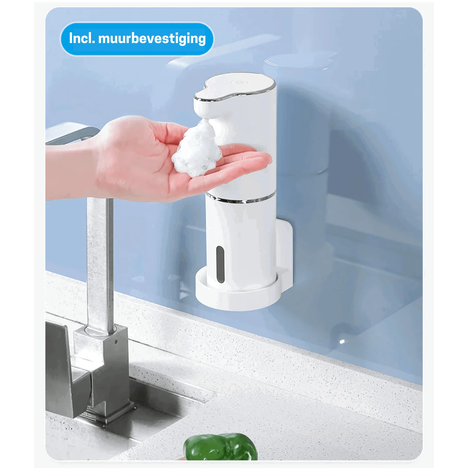 Automatic Foam Soap Dispenser - Funster - Contactless - Hands-free -  - #tag1#