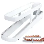 Automatic Scrolling Egg Rack Holder Storage Box tag1