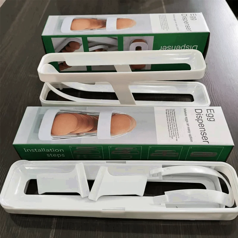 Automatic Scrolling Egg Rack Holder Storage Box -  - #tag1#