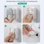 Automatic Toothpaste Dispenser Wall Mount Stand