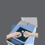 Automatic Trash Bin with Refillable Sensor 12 Liters tag1
