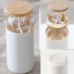 Automatic Wooden Toothpick Holder tag1