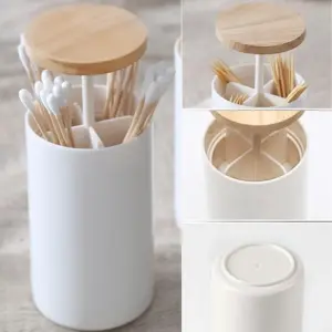 Automatic Wooden Toothpick Holder