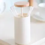 Automatic Wooden Toothpick Holder tag1