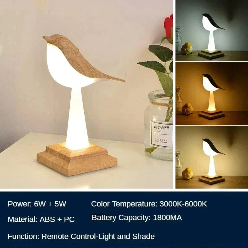AvesGrace™ Table Lamp – Bird-Shaped LED Lighting -  - #tag1#