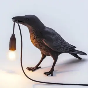 Avian Glow - E12 Lamp - LED Lucky Bird Table Lamp for Stylish Ambiance
