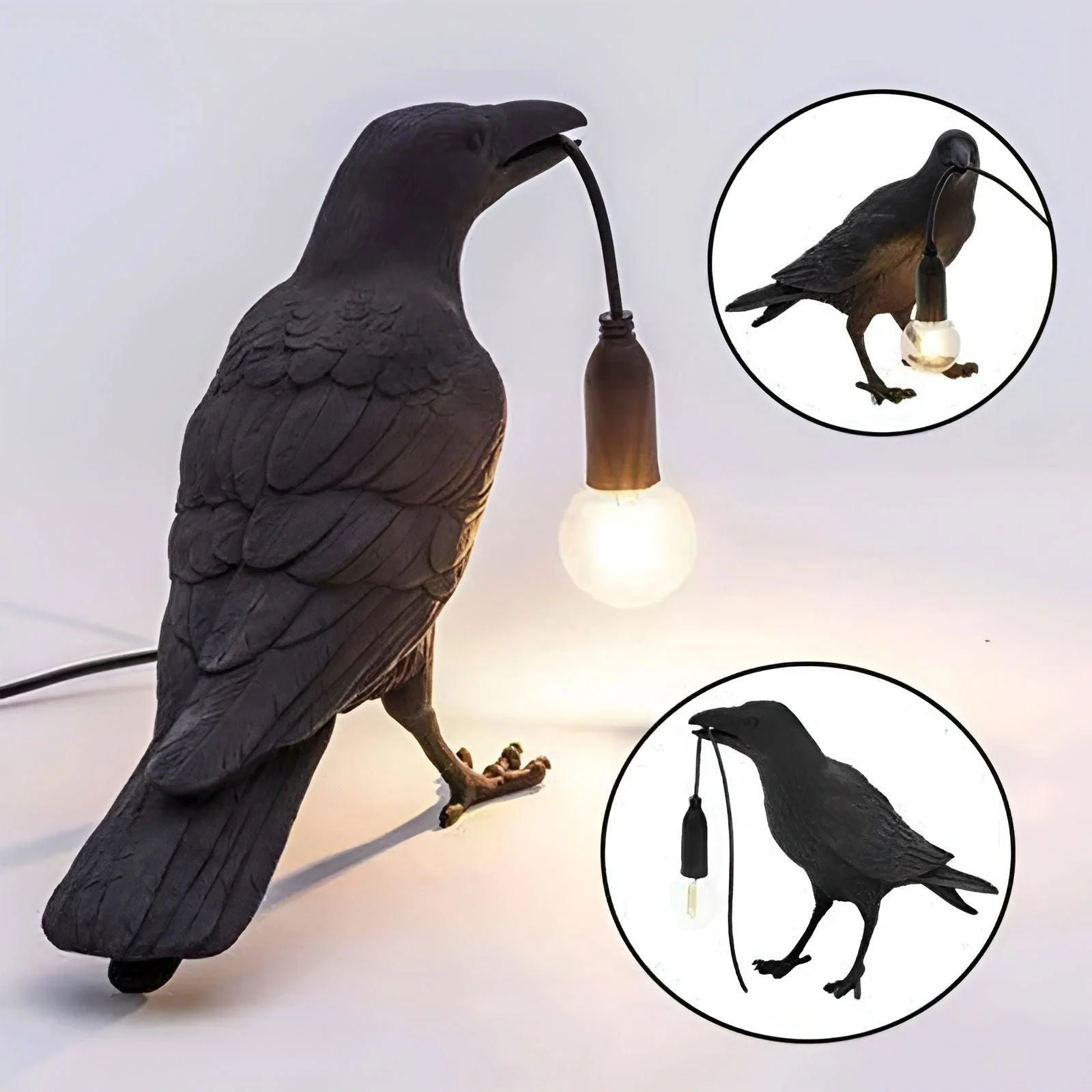 Avian Glow - E12 Lamp - LED Lucky Bird Table Lamp for Stylish Ambiance -  - #tag1#