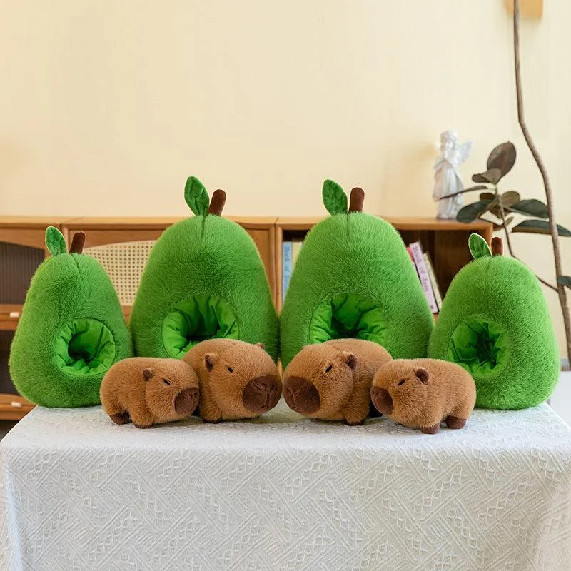 Avocado Capybara Pop Out Plush Toy -  - #tag1#
