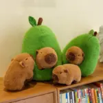 Avocado Capybara Pop Out Plush Toy tag1