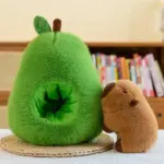 Avocado Capybara Pop Out Plush Toy tag1