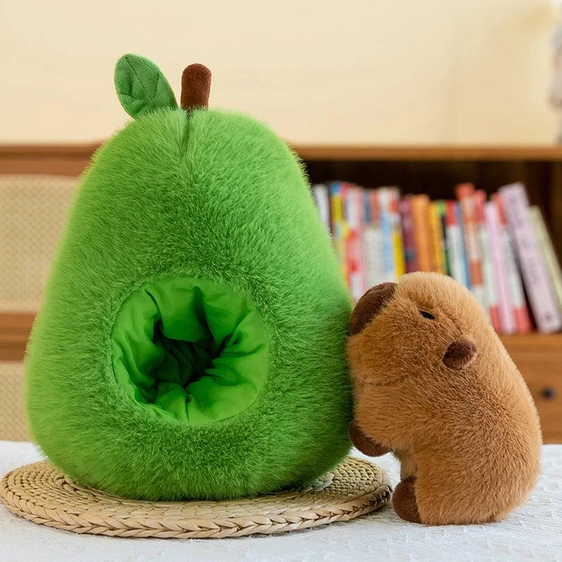Avocado Capybara Pop Out Plush Toy -  - #tag1#