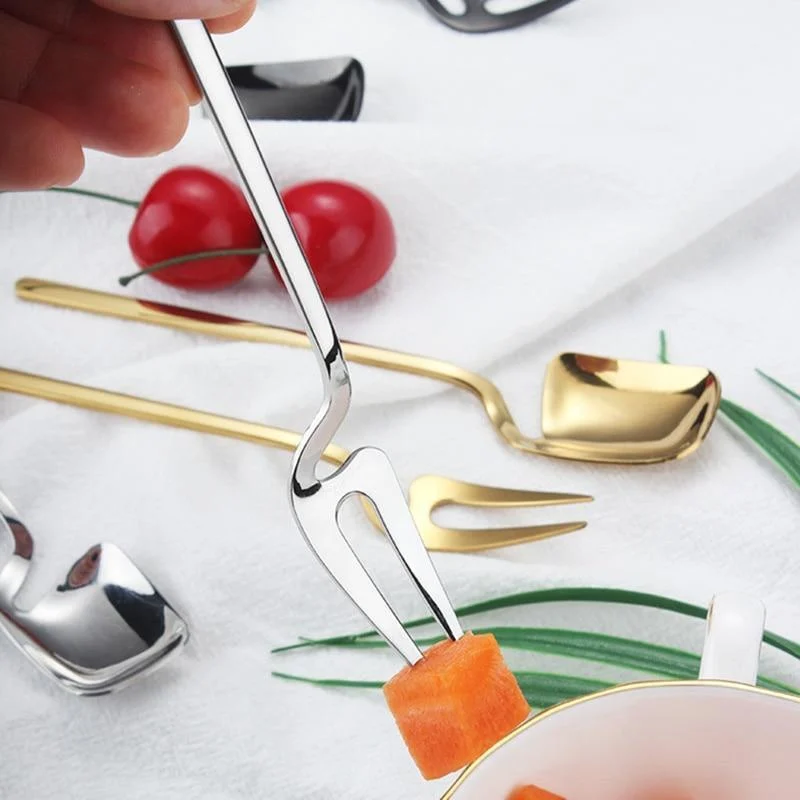Azalea - Special Stainless Steel Dessert Cutlery -  - #tag1#