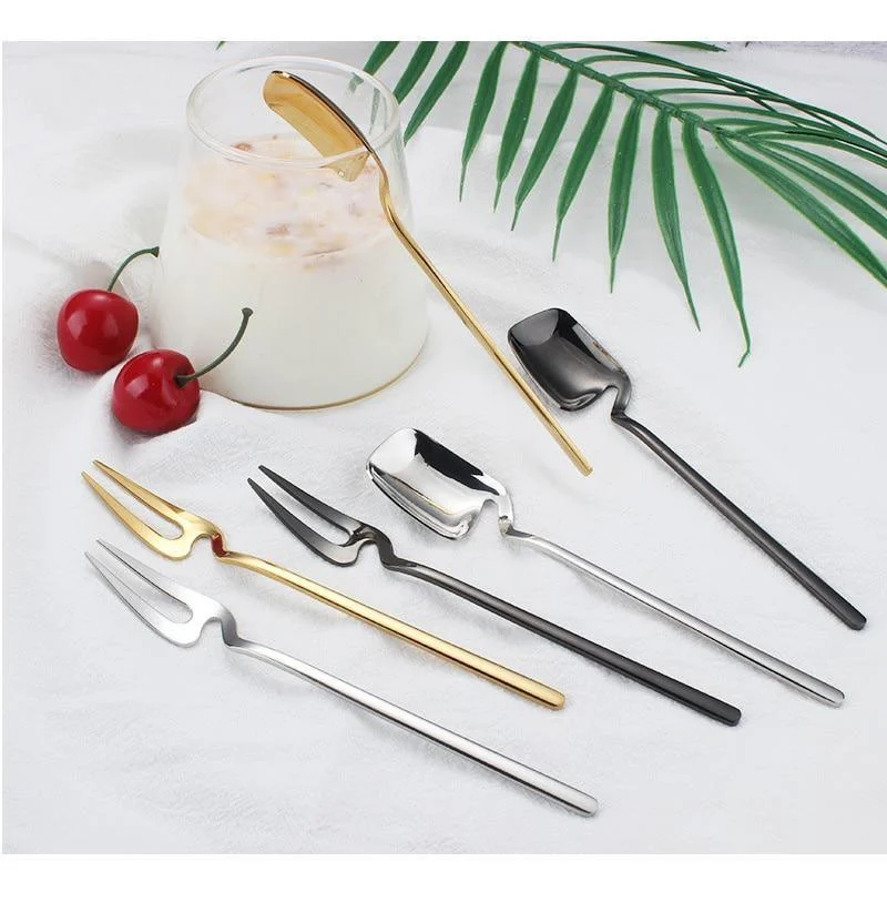 Azalea - Special Stainless Steel Dessert Cutlery -  - #tag1#