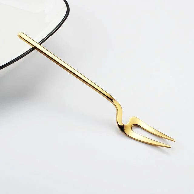 Azalea - Special Stainless Steel Dessert Cutlery -  - #tag1#
