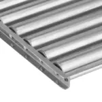 BBQ Hot Dog Roller Stainless Steel Sausage Griller with Wooden Handle tag1