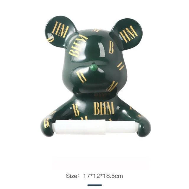 BHM Bear Toilet Roll Holder -  - #tag1#