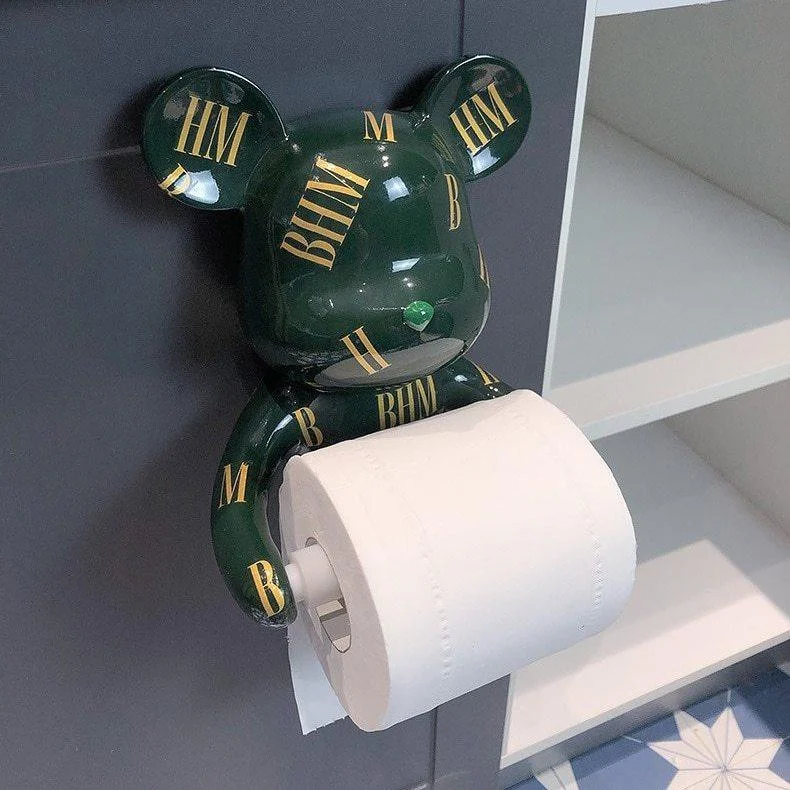 BHM Bear Toilet Roll Holder -  - #tag1#
