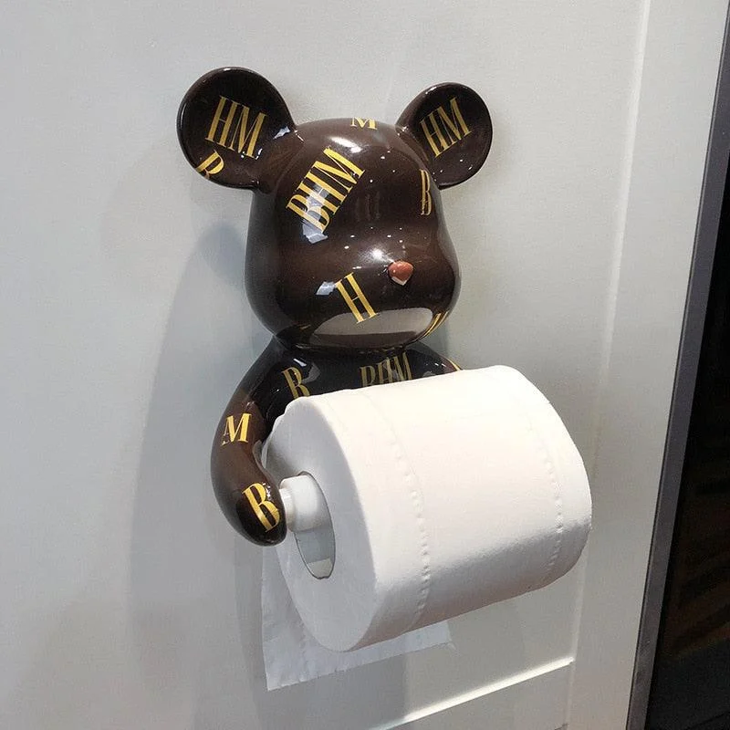BHM Bear Toilet Roll Holder -  - #tag1#