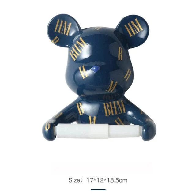 BHM Bear Toilet Roll Holder -  - #tag1#