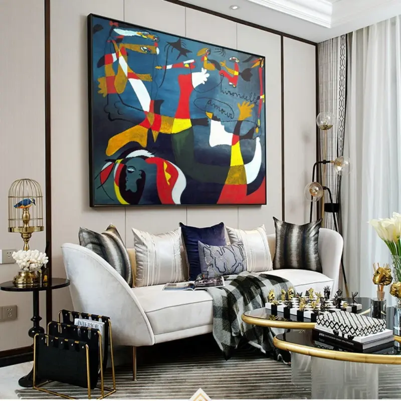 BIRTH OF THE WORLD By Joan Miro tag1